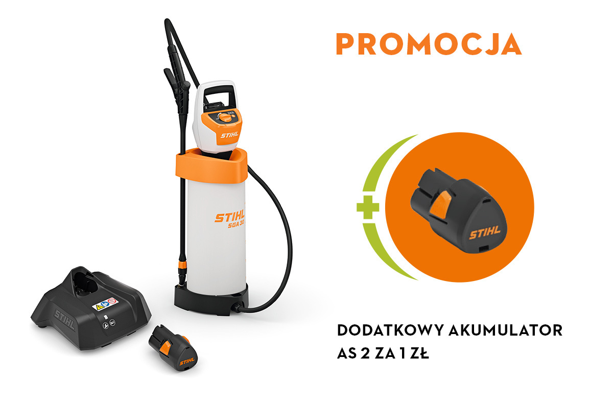 SGA 30, z akumulatorem AS 2 i ładowarką AL 1